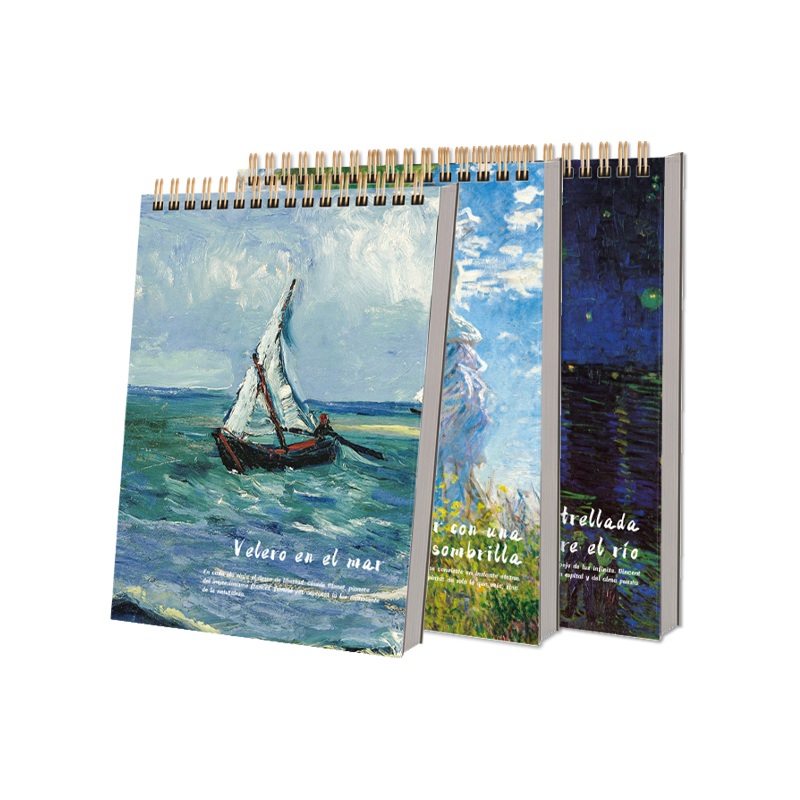 Monet Painting Cover Skissebok